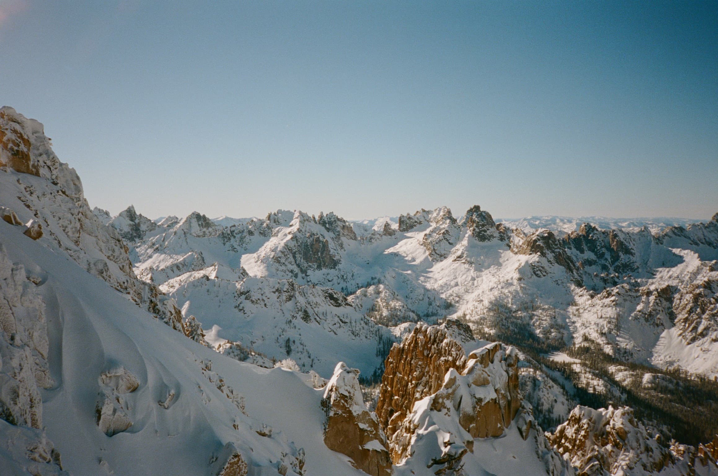 Sawtooths landscape